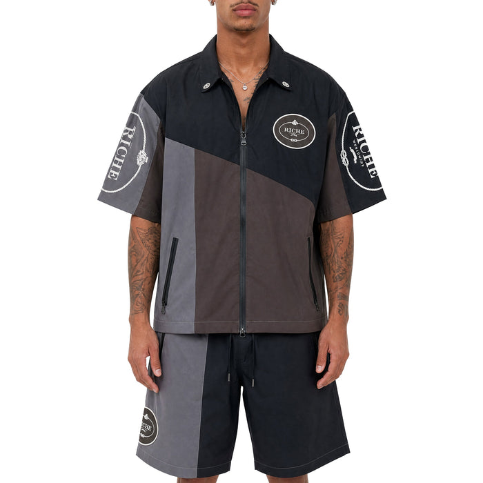 Monoblock jacket short set