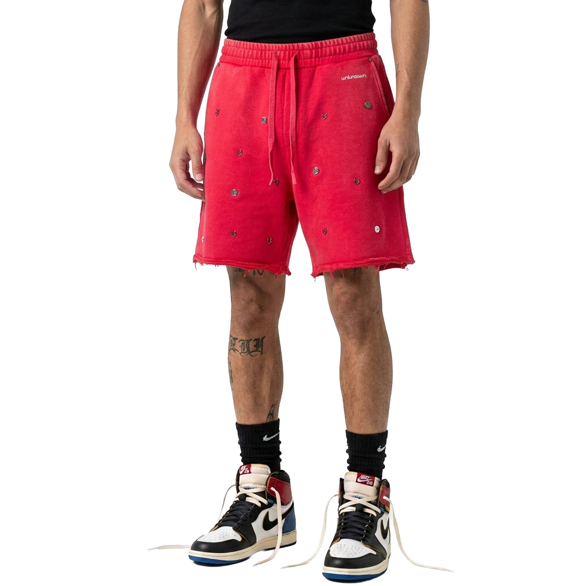 Metal detail shorts