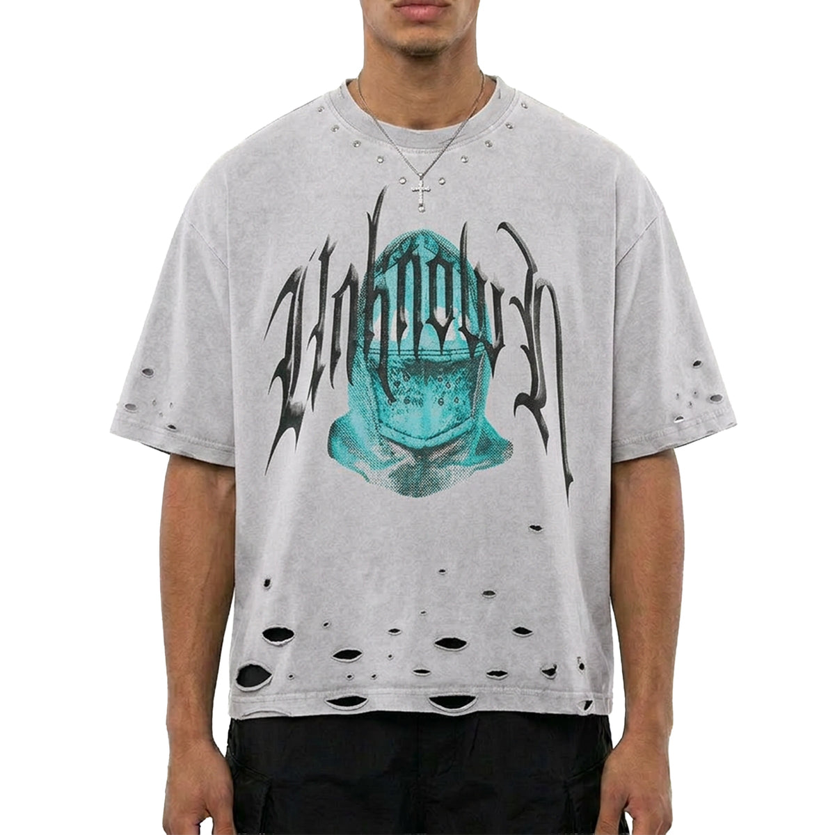 Knight helmet tee