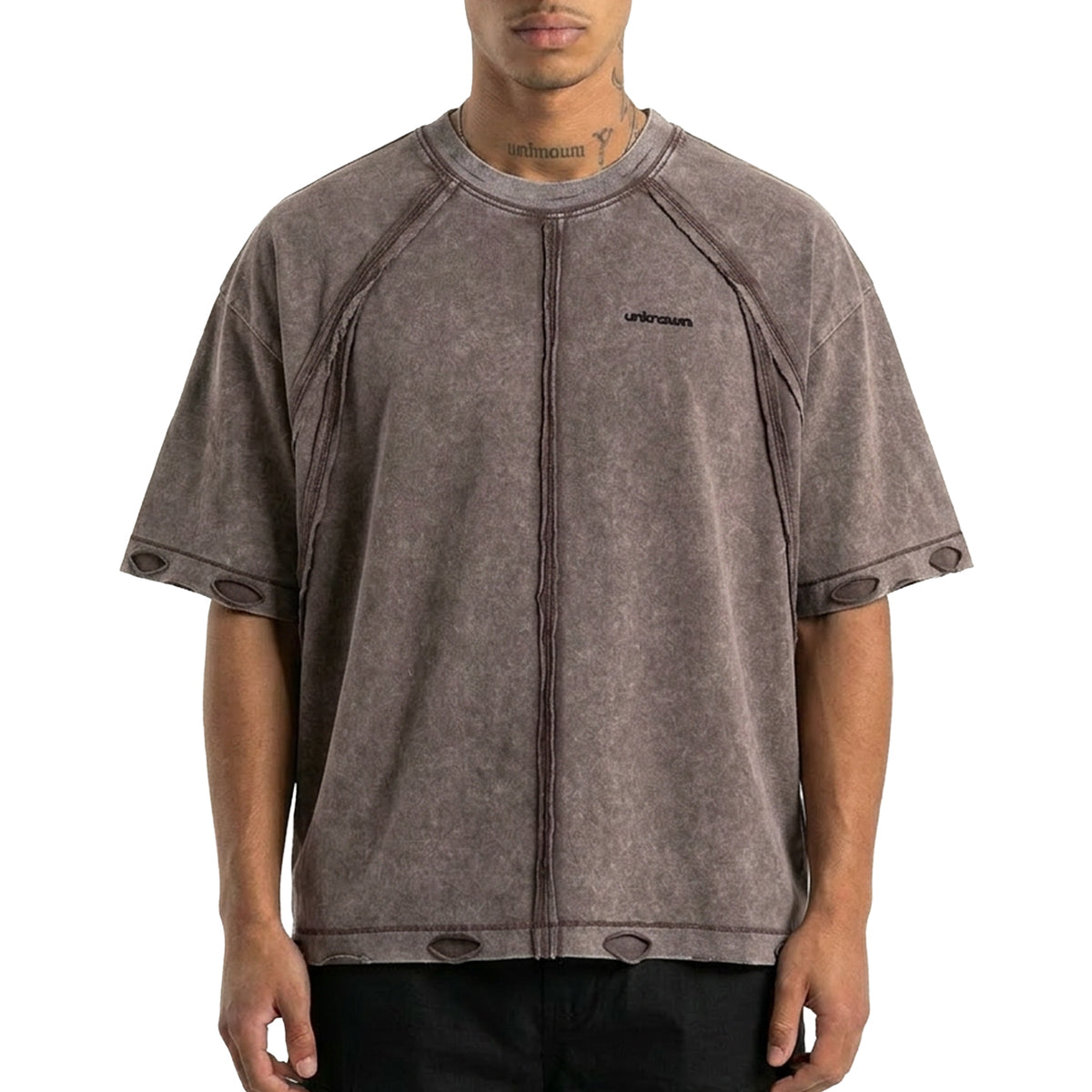 Masked washed tee