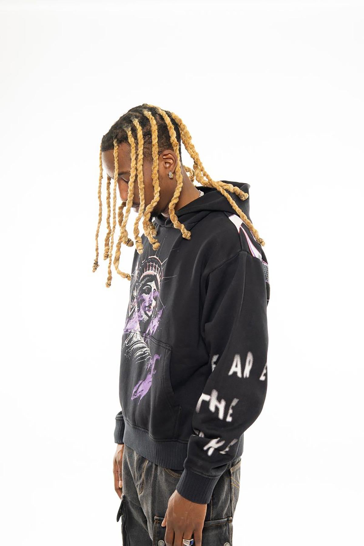 Liberty oversized pull-over hoodie