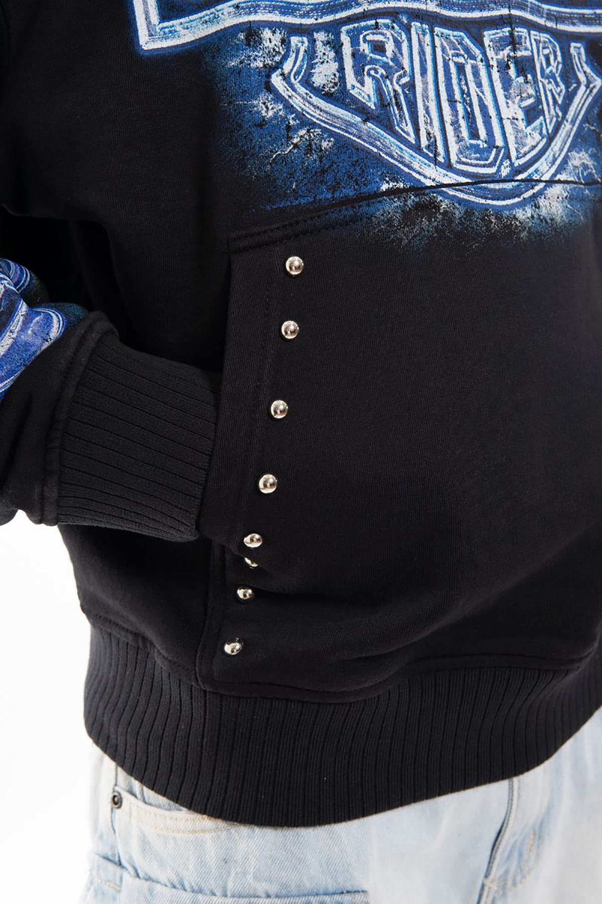 Street rider oversized pull-over hoodie