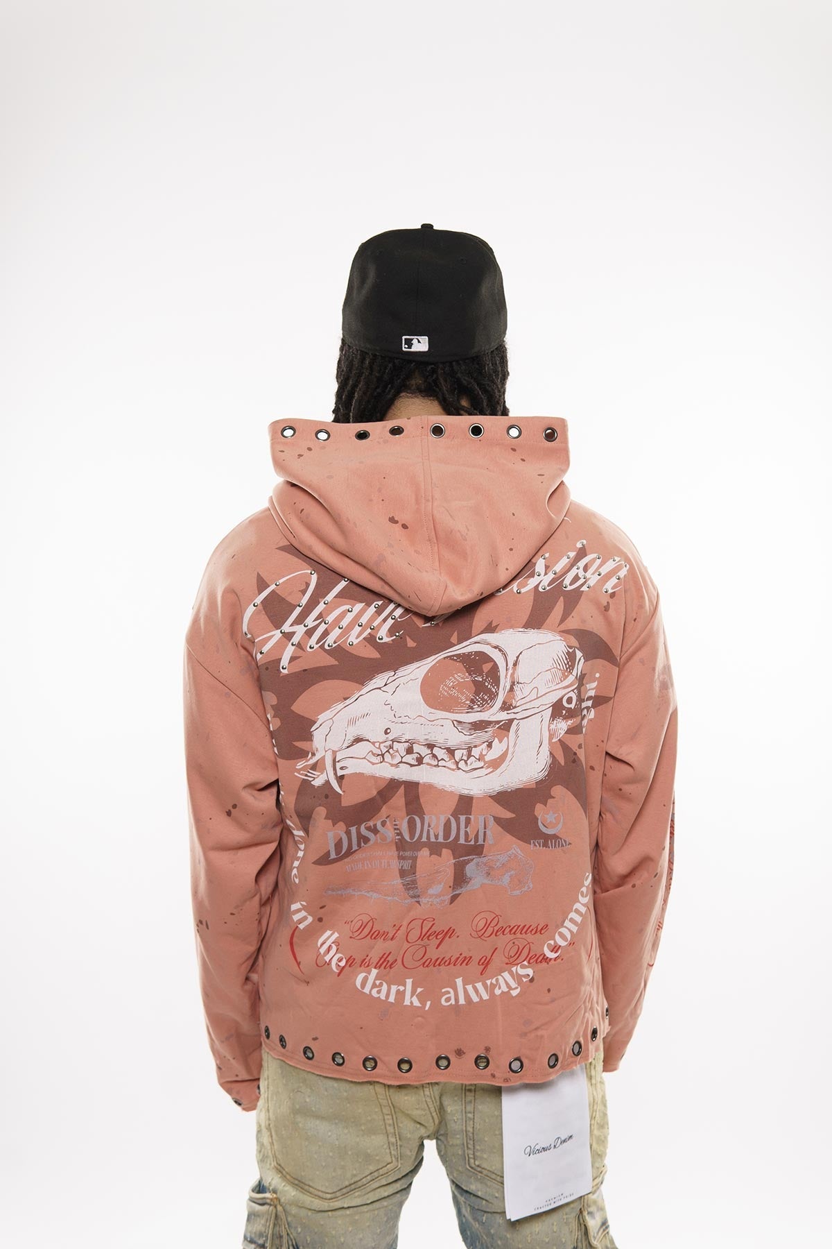 Don't sleep zip up hoodie