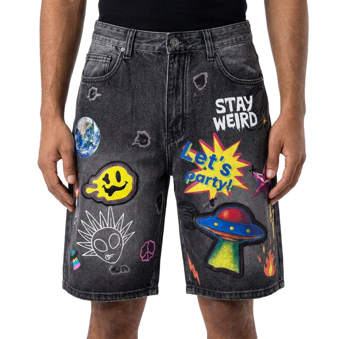 Cosmic misfit shorts