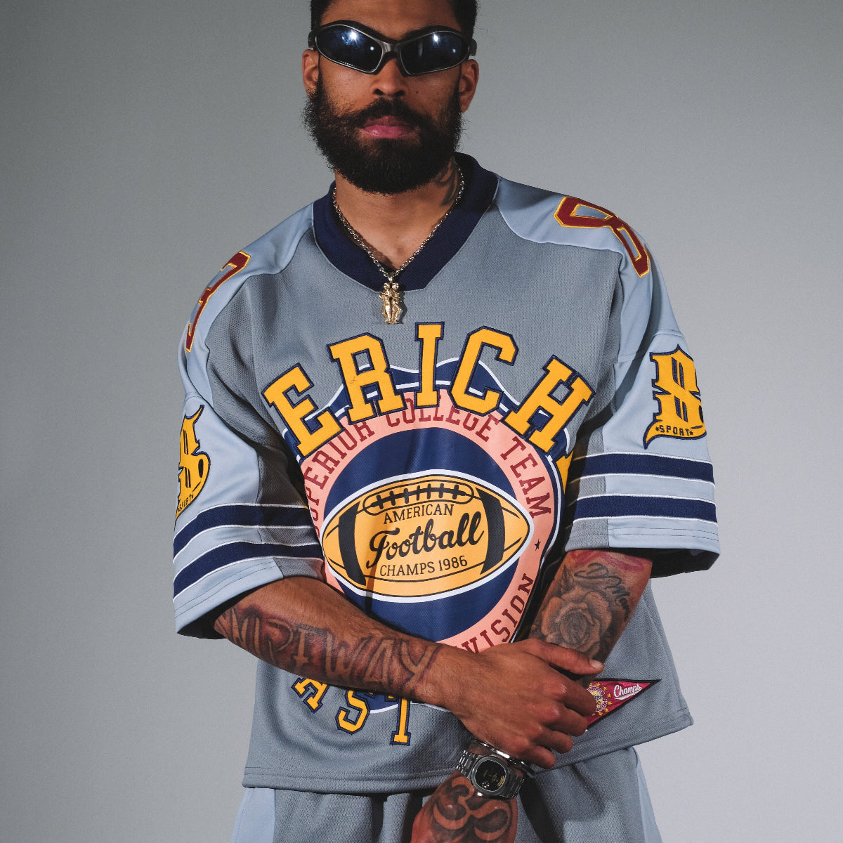 Patchwork jersey