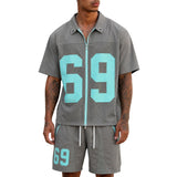 Goated shirt short set