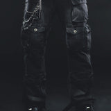 Multi cargo baggy/ loose fit denim