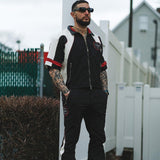 Racer crop jacket