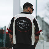 Racer crop jacket