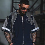 Racer crop jacket