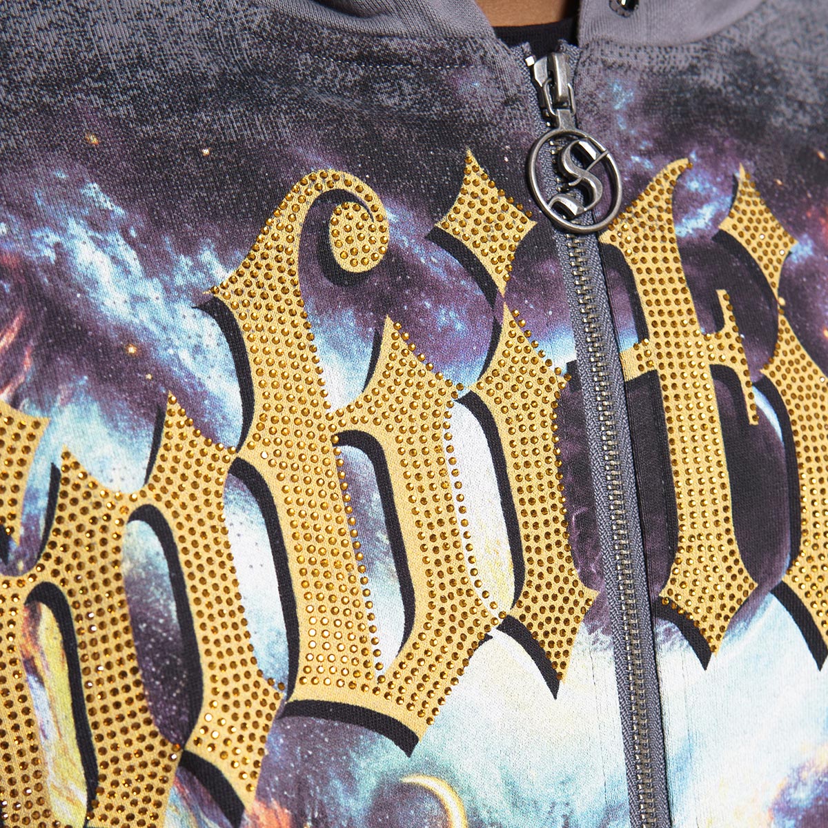 Ambitions stray full-zip hoodie