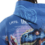 Delusions stray full-zip hoodie