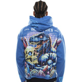 Delusions stray full-zip hoodie