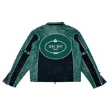 Star studded nylon jacket set