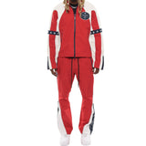 Star studded nylon jacket set
