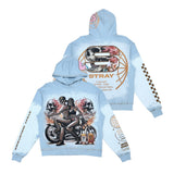 Stray ride or die full-zip hoodie
