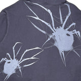 Unknown Garment-dyed, heavyweight cotton fleece cropped pullover hoodie