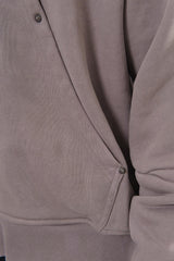 Unknown garment dyed full-zip hoodie