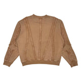 Unknown Garment-dyed, heavyweight cotton fleece sweatshirt