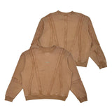 Unknown Garment-dyed, heavyweight cotton fleece sweatshirt