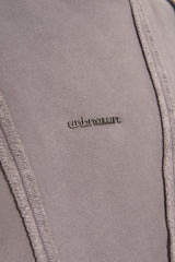 Unknown garment dyed cotton fleece pullover hoodie