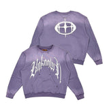 Unknown washed effect crewneck