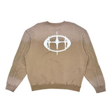 Unknown washed effect crewneck