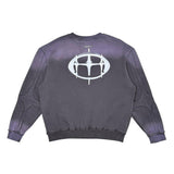 Unknown washed effect crewneck