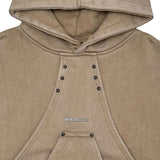 Unknown cotton fleece pullover hoodie