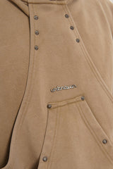 Unknown cotton fleece pullover hoodie