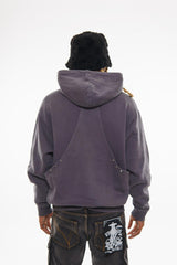 Unknown cotton fleece pullover hoodie
