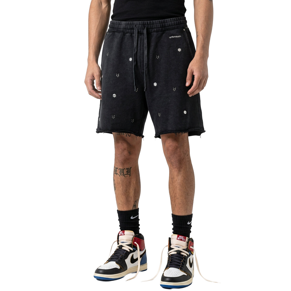 Metal detail shorts