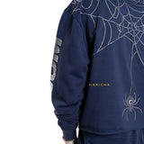 Venom biker cropped hoodie