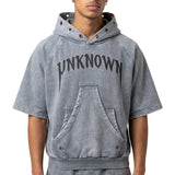 Unknown short sleeve hoodie