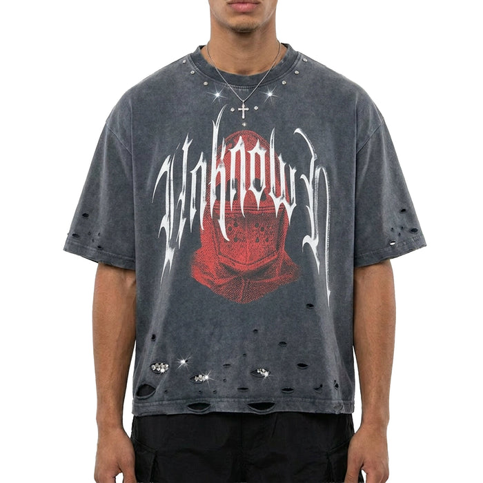 Knight helmet tee