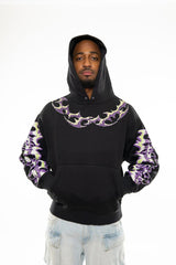 Rabid dog oversized pull-over hoodie