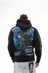 Only the chosen oversized pull-over hoodie