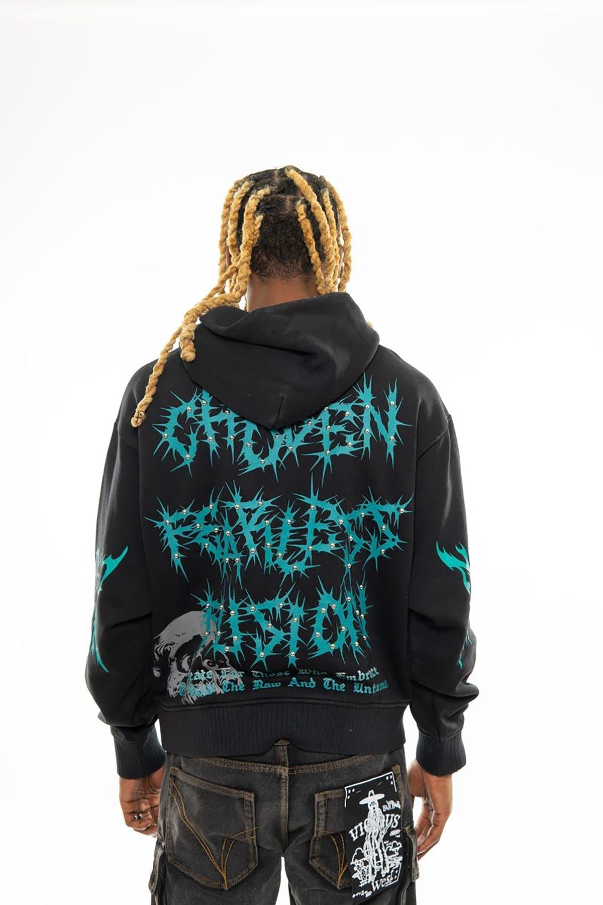 The one oversized pull-over hoodie