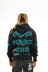 The one oversized pull-over hoodie