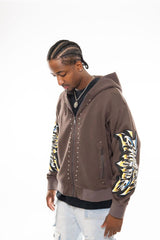 Chosen studios oversized full zip hoodie