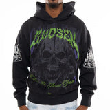 Conflicts oversized pull-over hoodie