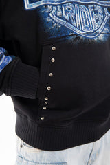 Street rider oversized pull-over hoodie