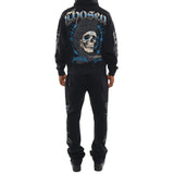 Anarchy oversized full zip hoodie set