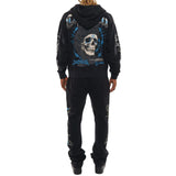 Anarchy oversized full zip hoodie set