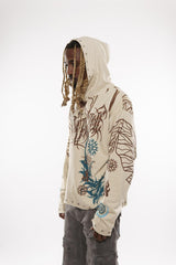 Atlas beetle pullover hoodie