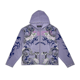 Diss the order zip up hoodie