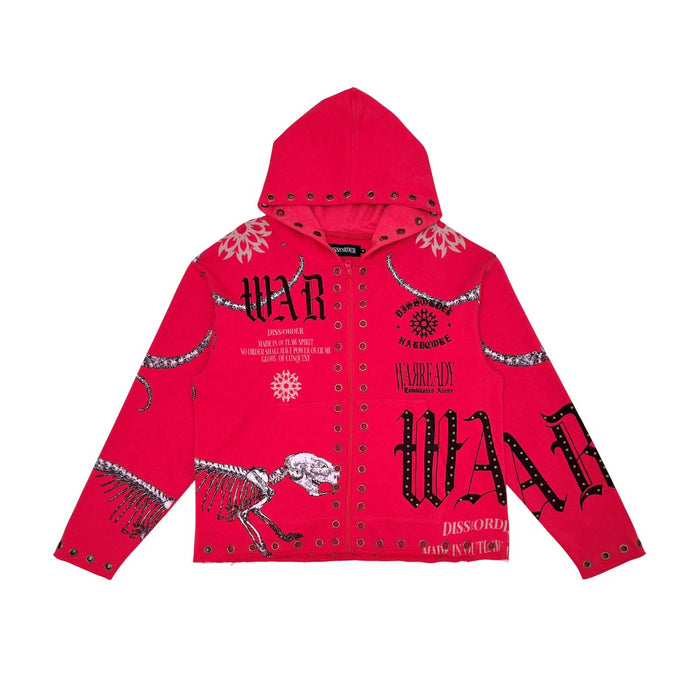 Glory of conquest zip up hoodie