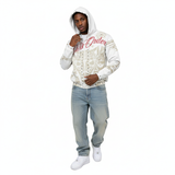 Diss the order zip up hoodie