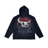 Diss the order zip up hoodie