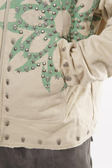 Diss the order zip up hoodie